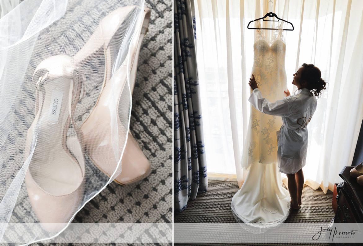 Nativity Catholic Church and Doubletree Hotel Torrance Wedding, Joseph